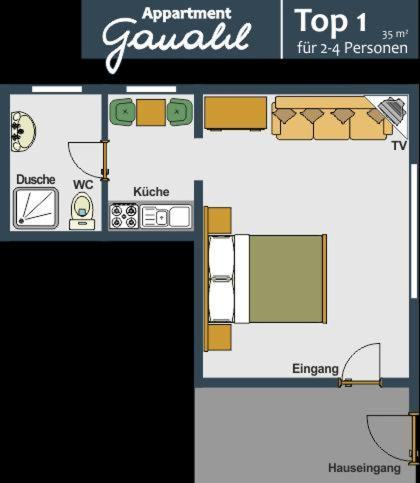Appartment Ganahl Gaschurn Exterior foto